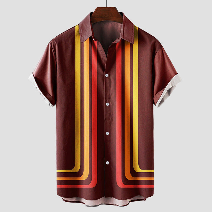 Colm | Men's Retro Summer Short Sleeve Shirt