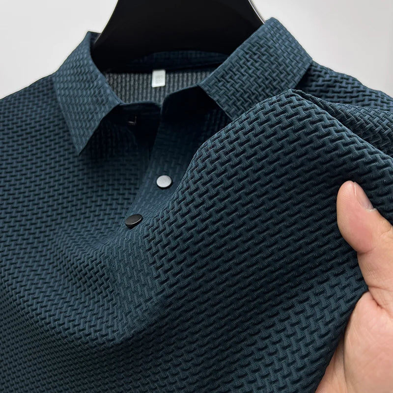Lorcan | Men's Structured Slim Fit Poloshirt