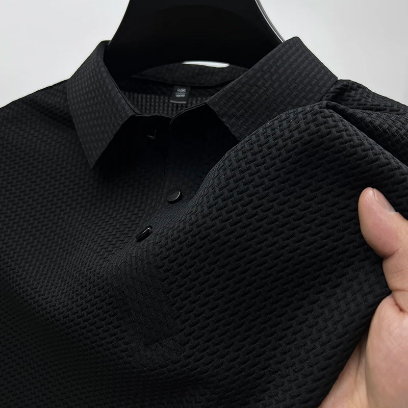Lorcan | Men's Structured Slim Fit Poloshirt