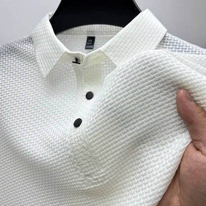Lorcan | Men's Structured Slim Fit Poloshirt