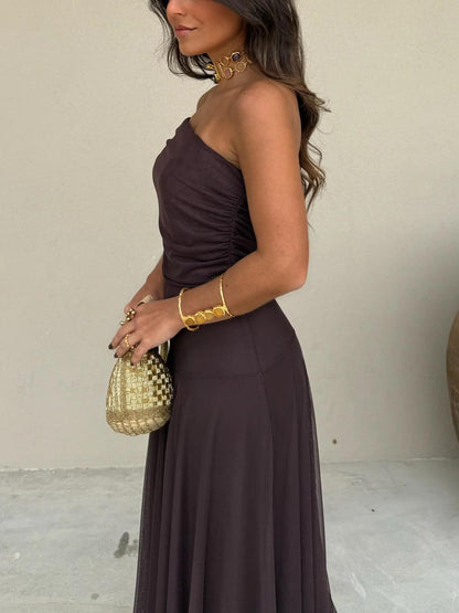 Sanna | Women’s Summer Off-Shoulder Evening Dress