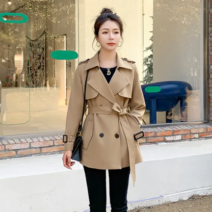 Sophia | Women's Elegant Double-Breasted Trenchjacket