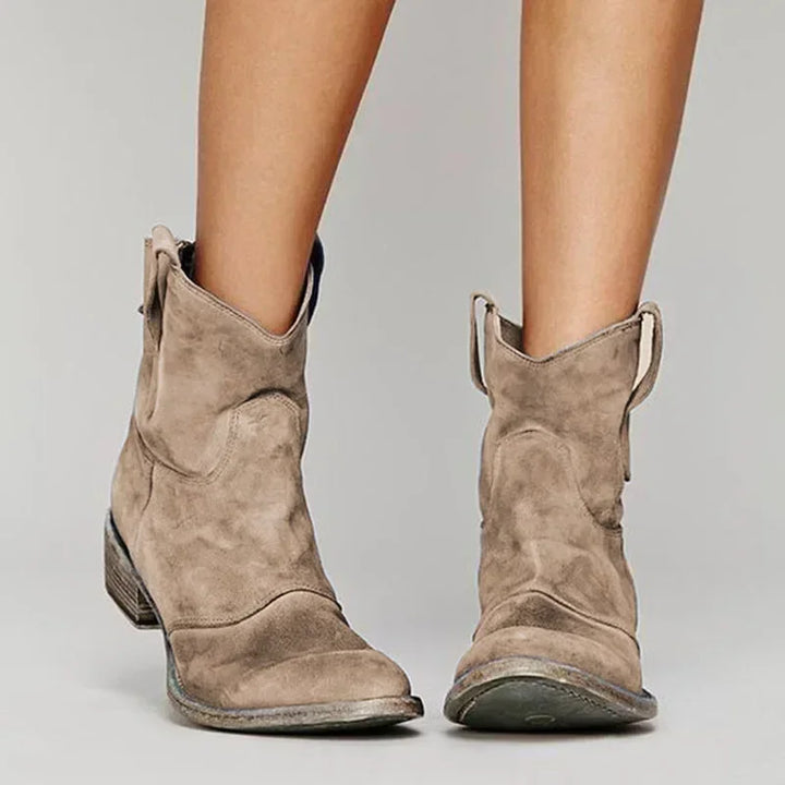 Hadley | Women’s Elegant Rounded Toe Cowboy Boots
