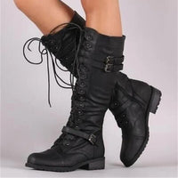 Laura | Women's Vintage Knee High Lace Boots