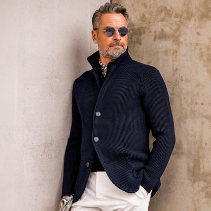 Dara | Men's Sophisticated Button-Front Cardigan