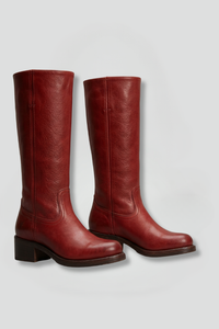 Anna | Women's Autumn Block Heel Knee High Boots