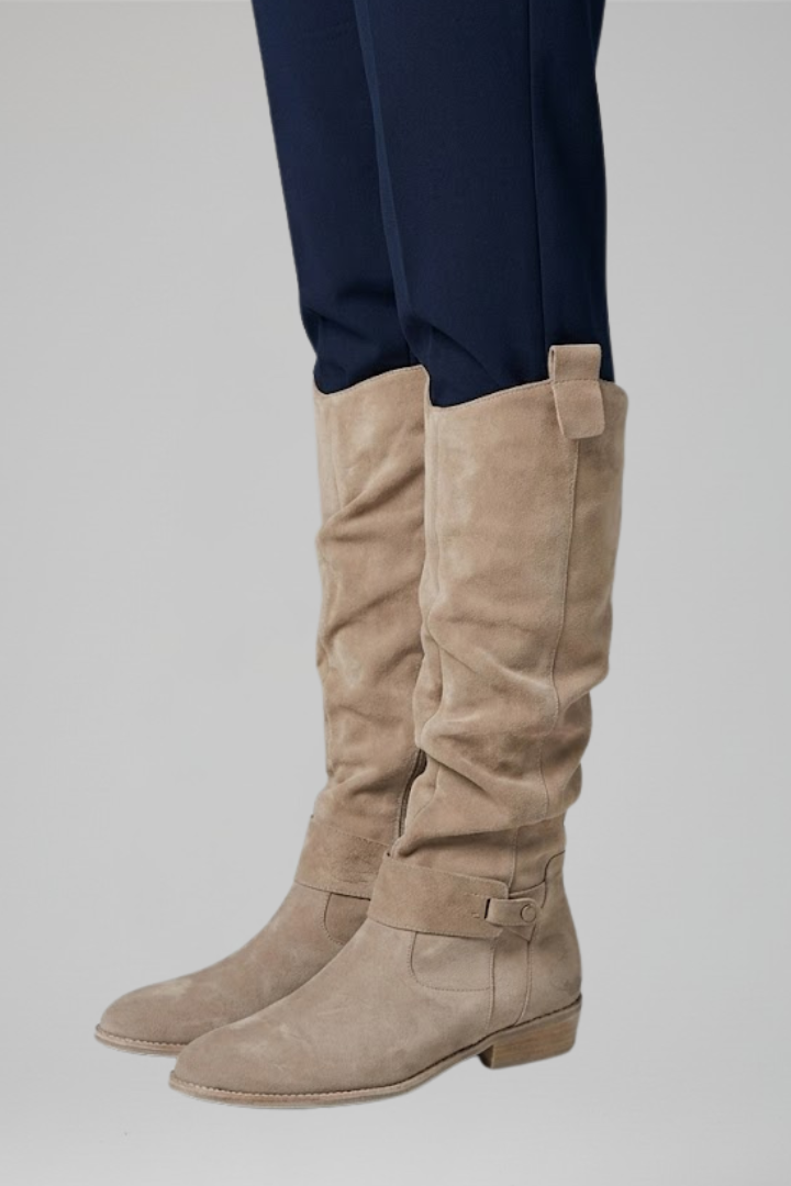 Abbie | Women's Autumn Zip-Up Knee High Boots