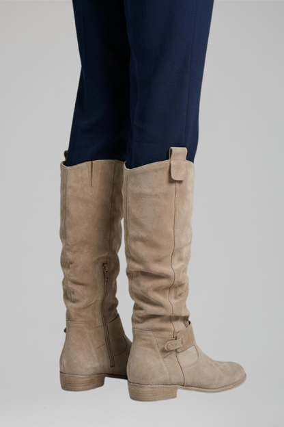 Abbie | Women's Autumn Zip-Up Knee High Boots