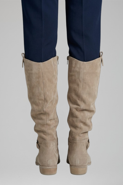 Abbie | Women's Autumn Zip-Up Knee High Boots