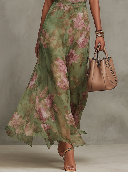 Sinaida | Women's Summer Halterneck Floraldress