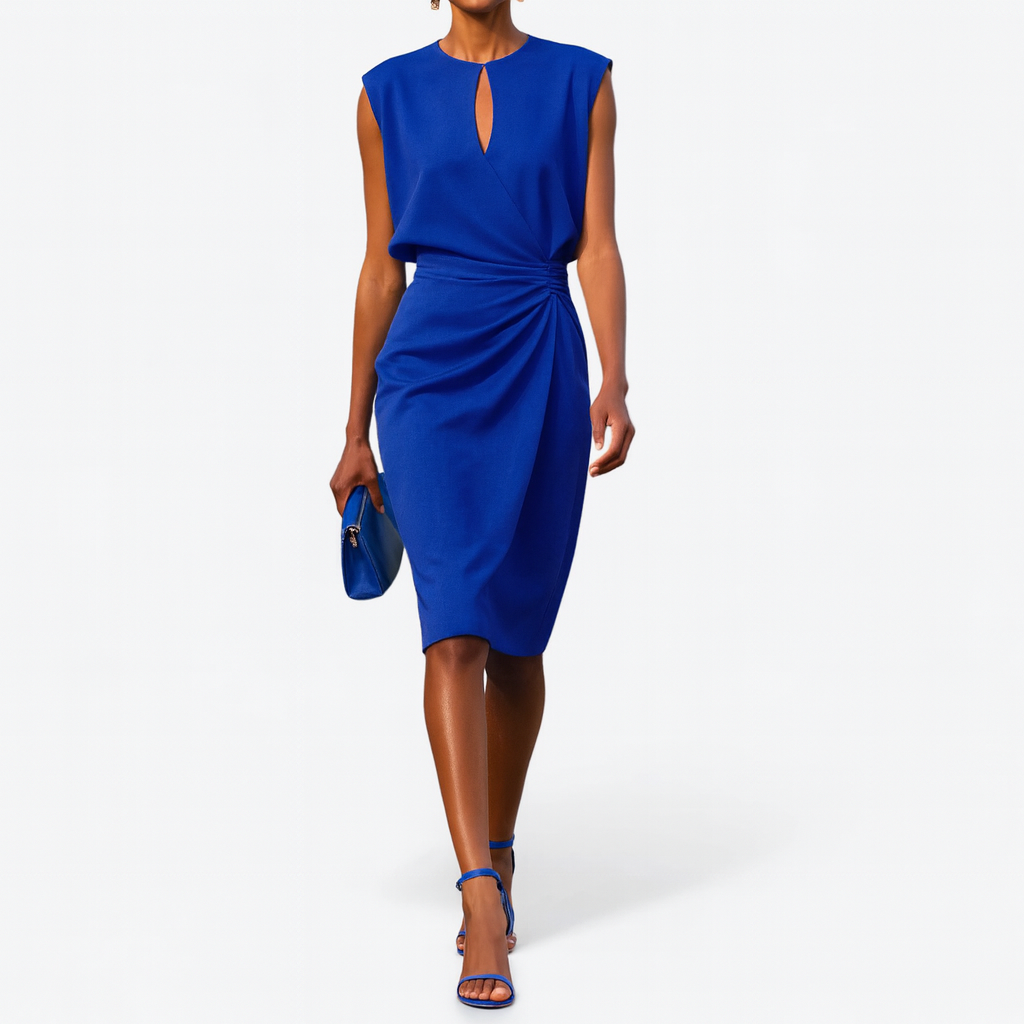 Livia | Women’s Keyhole Neck Formal Dress