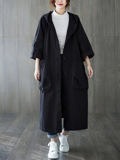 Eimear | Women's Long Waterproof Trenchcoat