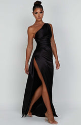 Gracie | Women’s High Slit Wedding Guest Dress