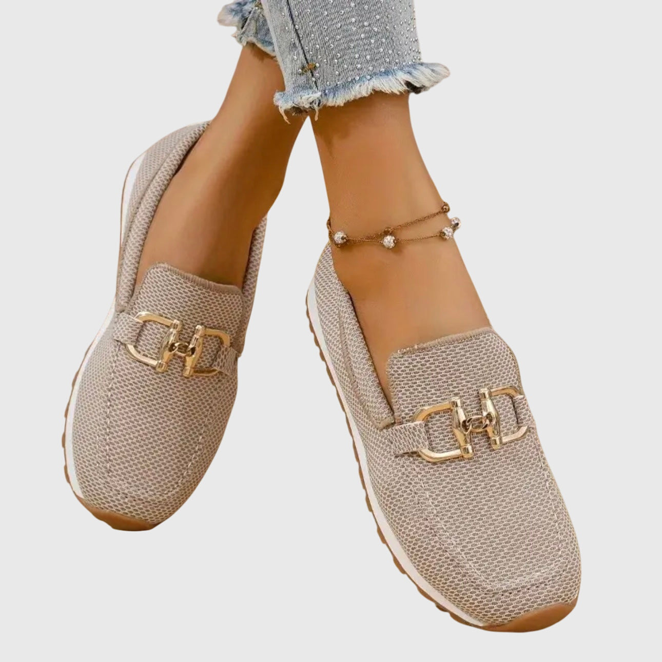 Grace | Women's Casual Buckle Loafer Sneakers