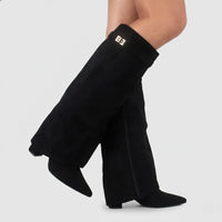 Sorcha | Women's Elegant Knee High Suede Boots
