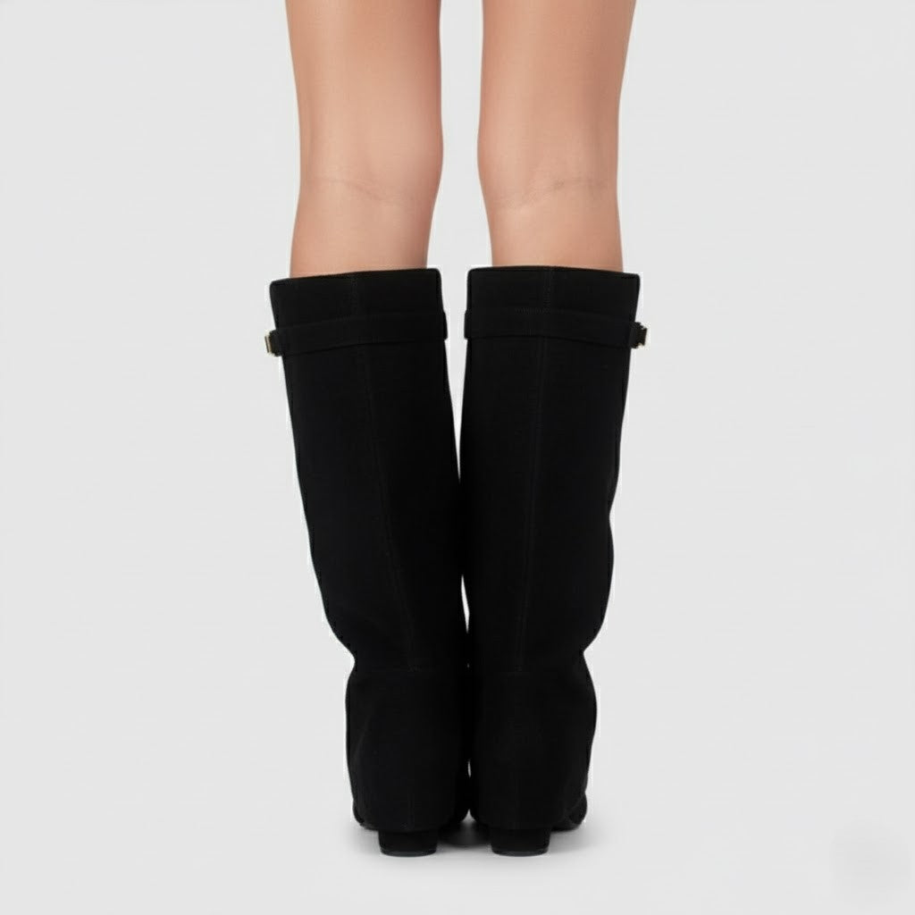 Sorcha | Women's Elegant Knee High Suede Boots