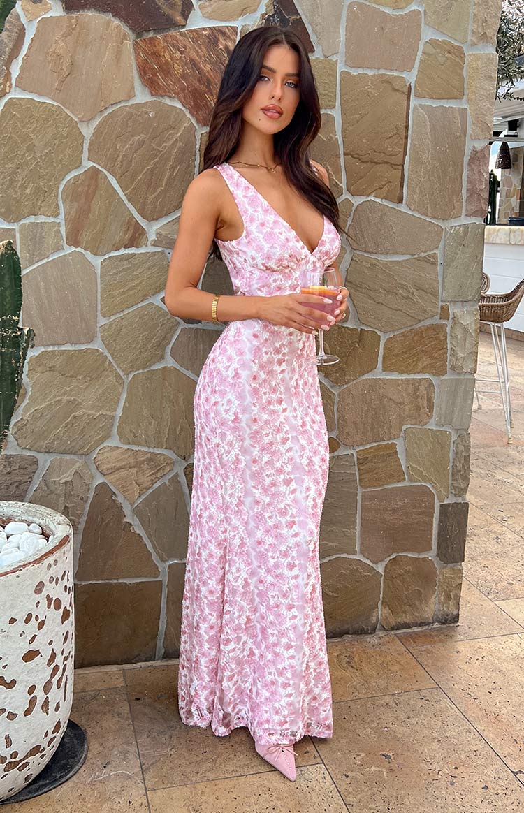 Indie | Women’s Floral Wedding Guest Maxi Dress