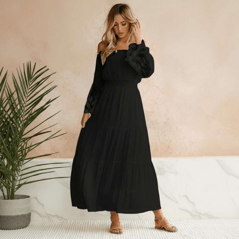 Nora | Women's Elegant Off-Shoulder Summer Dress
