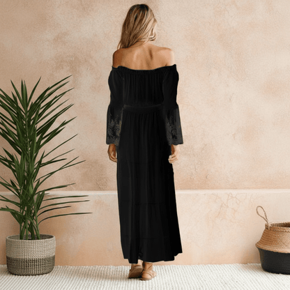 Nora | Women's Elegant Off-Shoulder Summer Dress