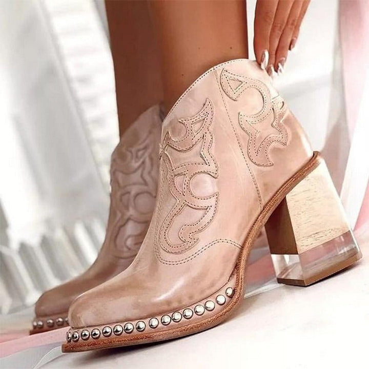Kaia | Women’s Western Block Heel Cowboy Boots