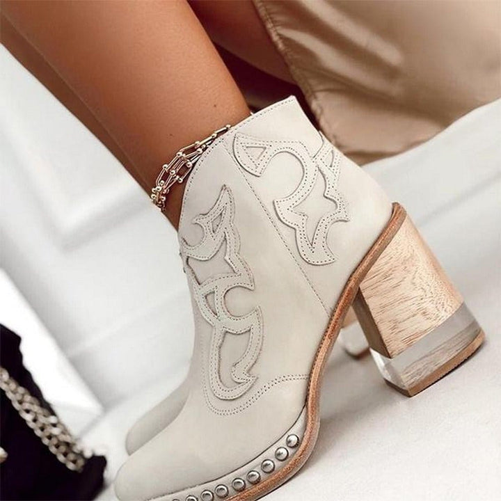 Kaia | Women’s Western Block Heel Cowboy Boots