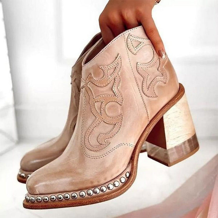 Kaia | Women’s Western Block Heel Cowboy Boots