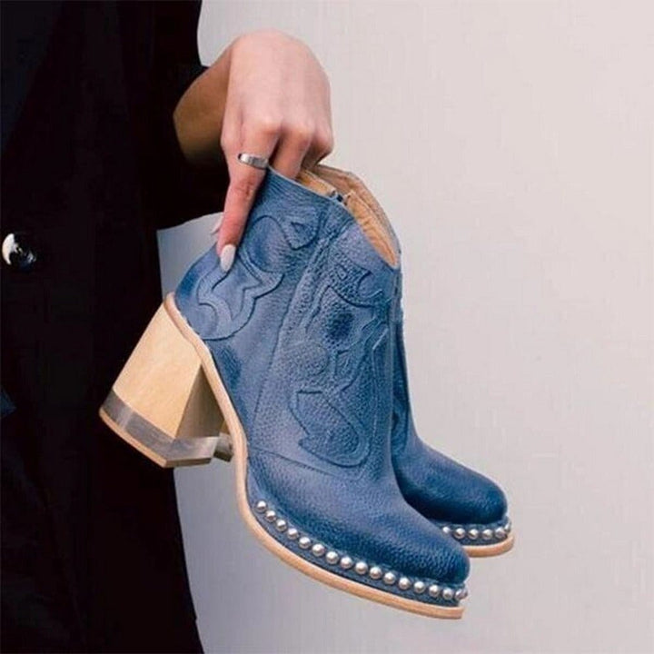 Kaia | Women’s Western Block Heel Cowboy Boots