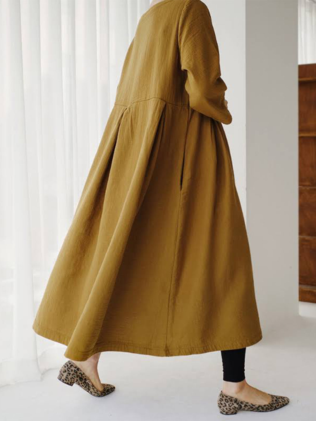 Salem | Women’s Casual Linen Maxi Dress