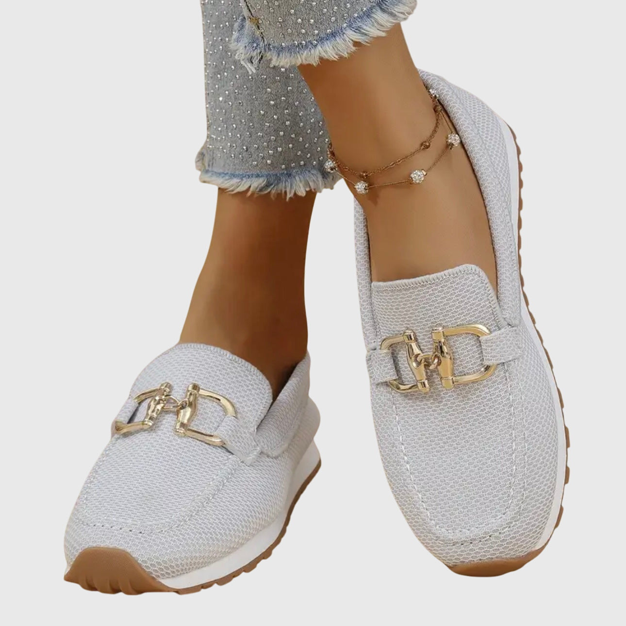 Grace | Women's Casual Buckle Loafer Sneakers