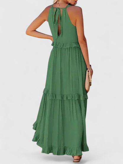 Amelie | Women's Elegant Draped Maxi Dress