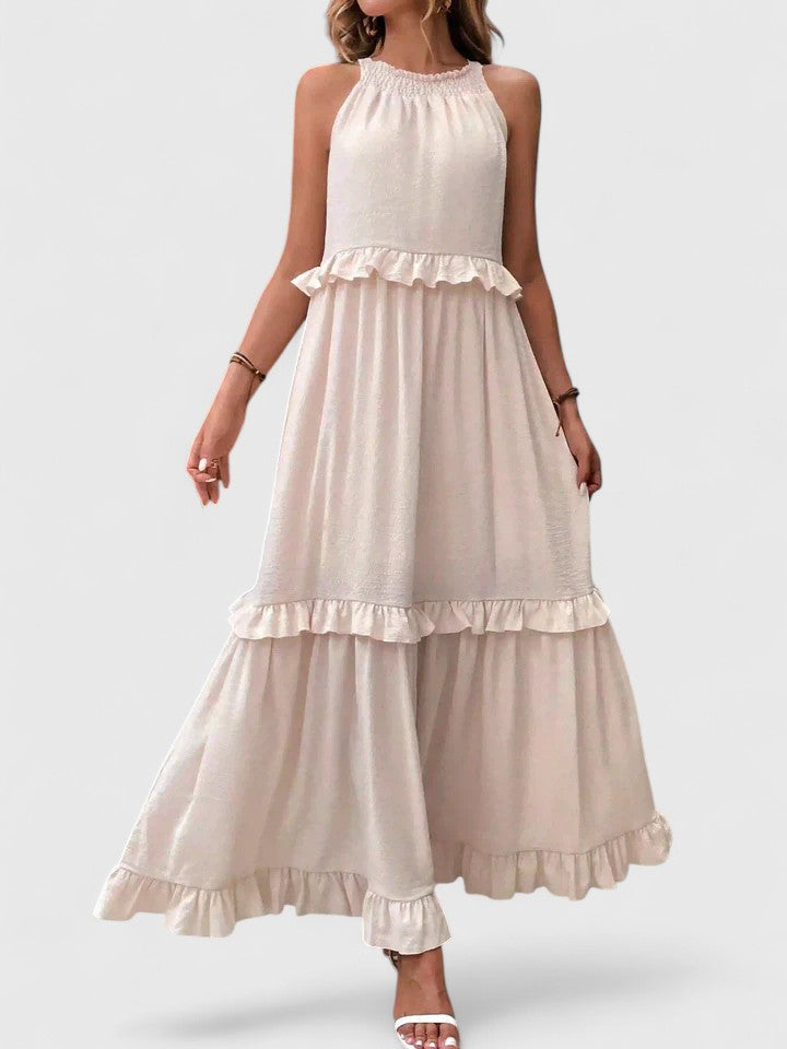 Amelie | Women's Elegant Draped Maxi Dress