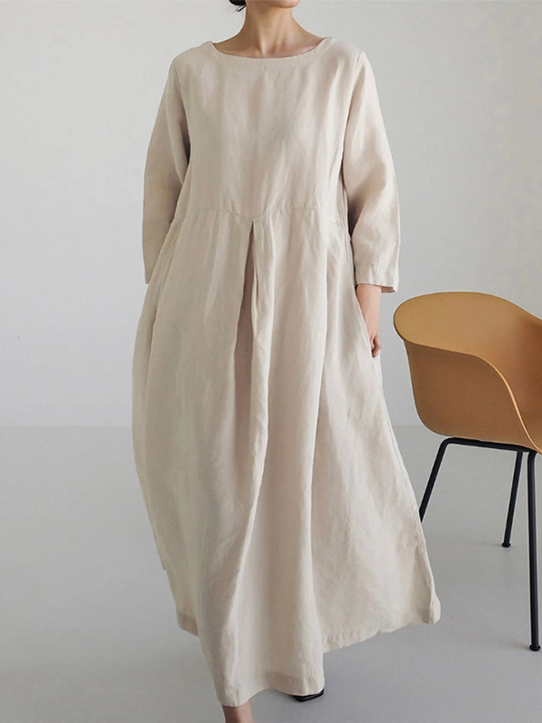 Salem | Women’s Casual Linen Maxi Dress