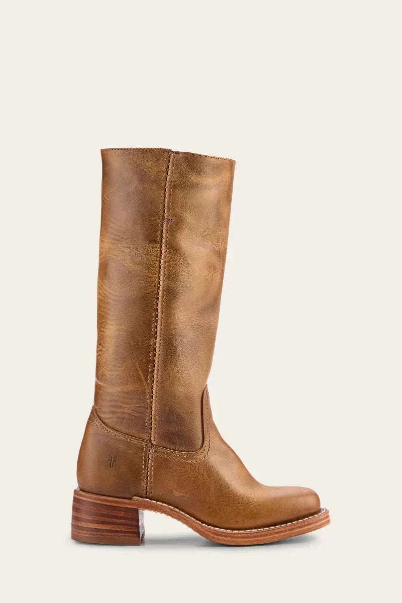 Claire | Women's Tailored Leather Knee-High Boots