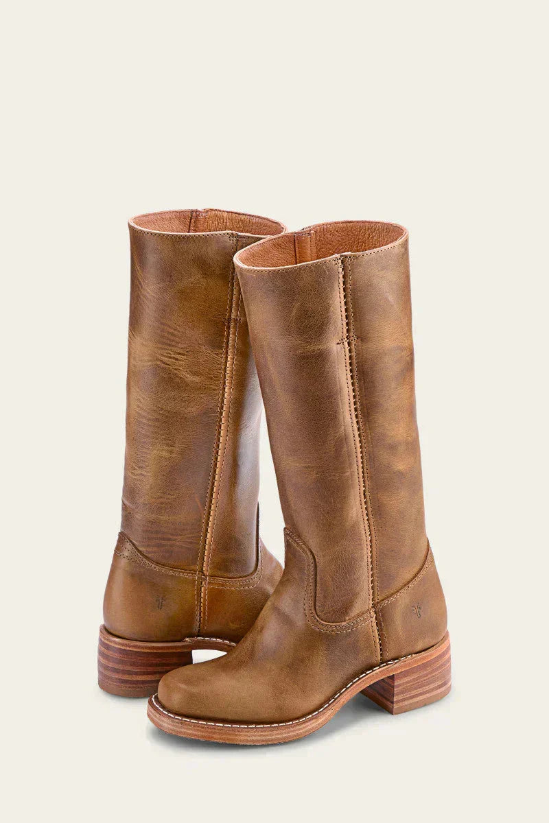 Claire | Women's Tailored Leather Knee-High Boots