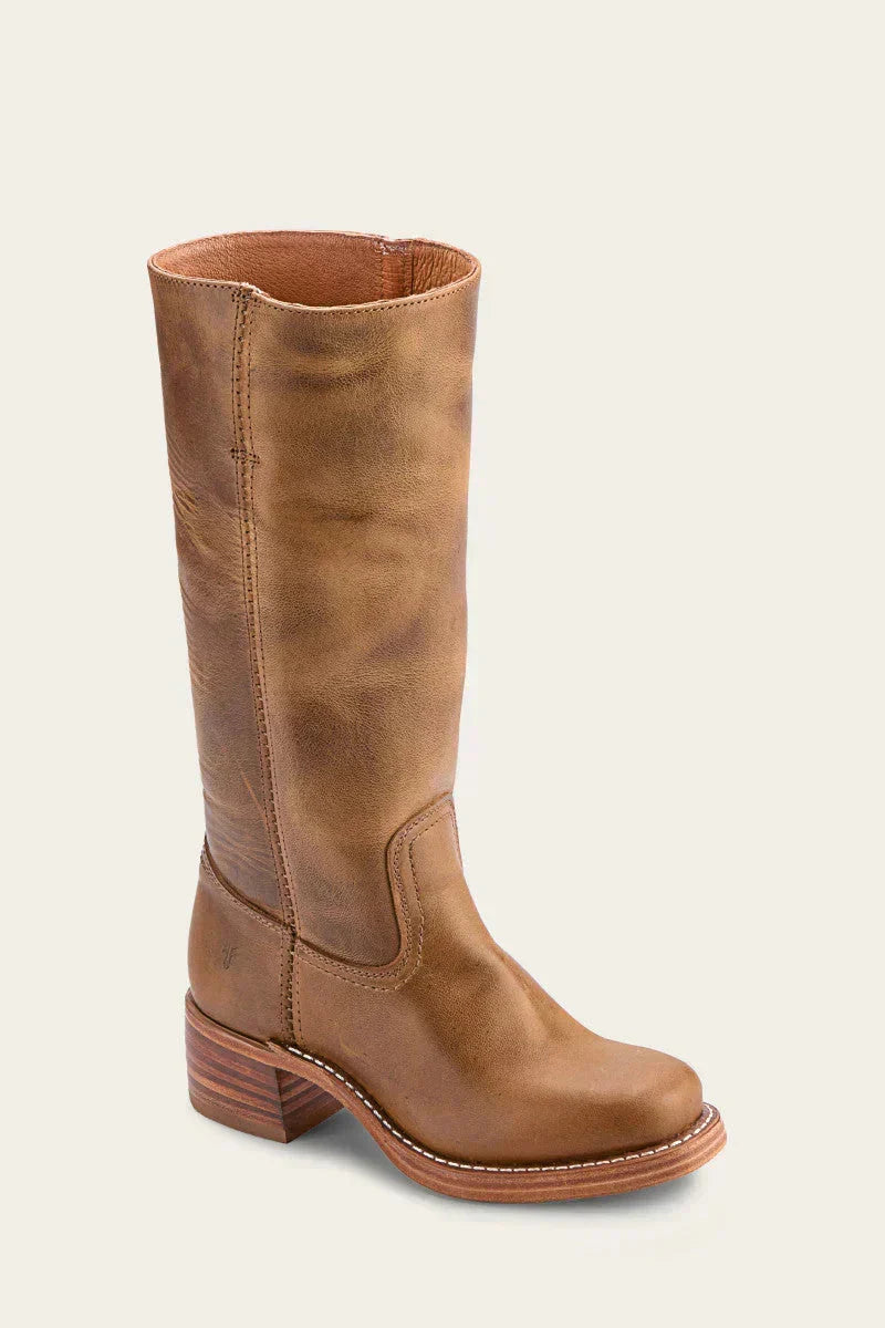 Claire | Women's Tailored Leather Knee-High Boots