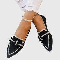 Naoise | Women's Casual Knot Detail Loafers