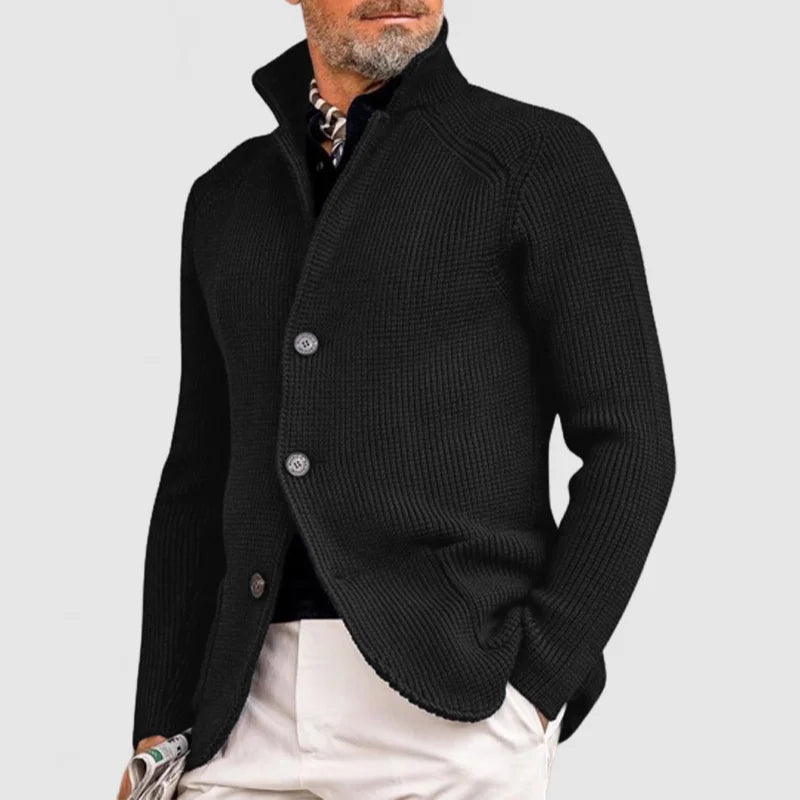 Dara | Men's Sophisticated Button-Front Cardigan