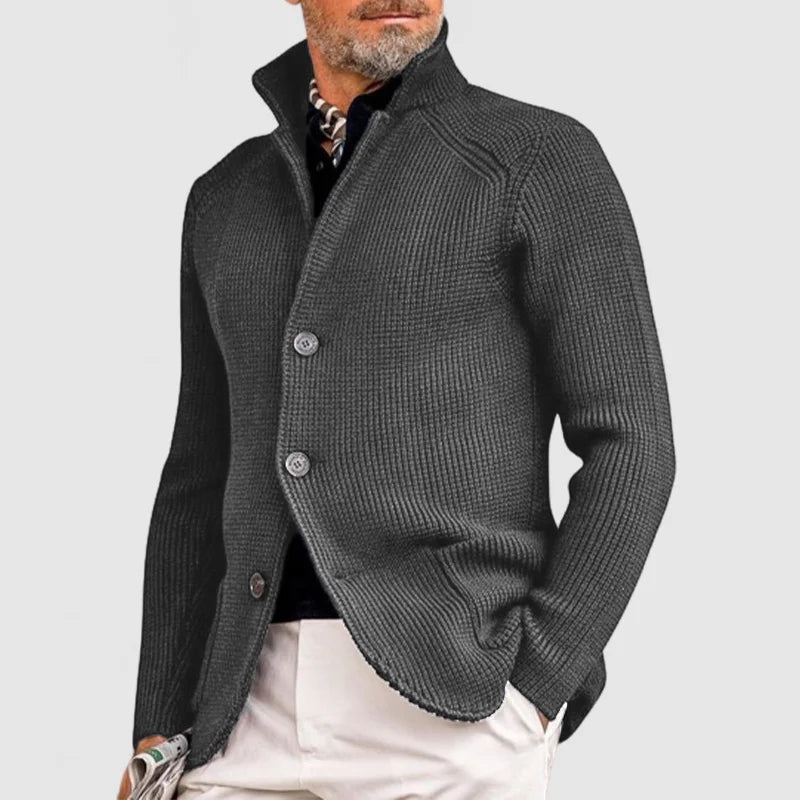 Dara | Men's Sophisticated Button-Front Cardigan