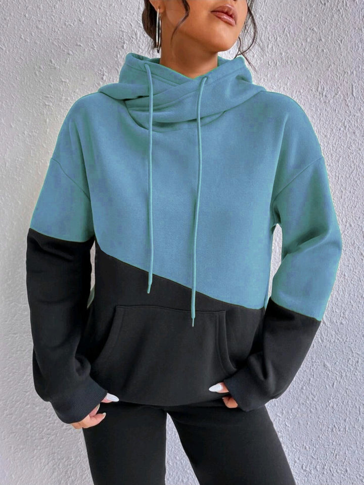 Oriana | Women’s Elegant High Neckline Hoodie