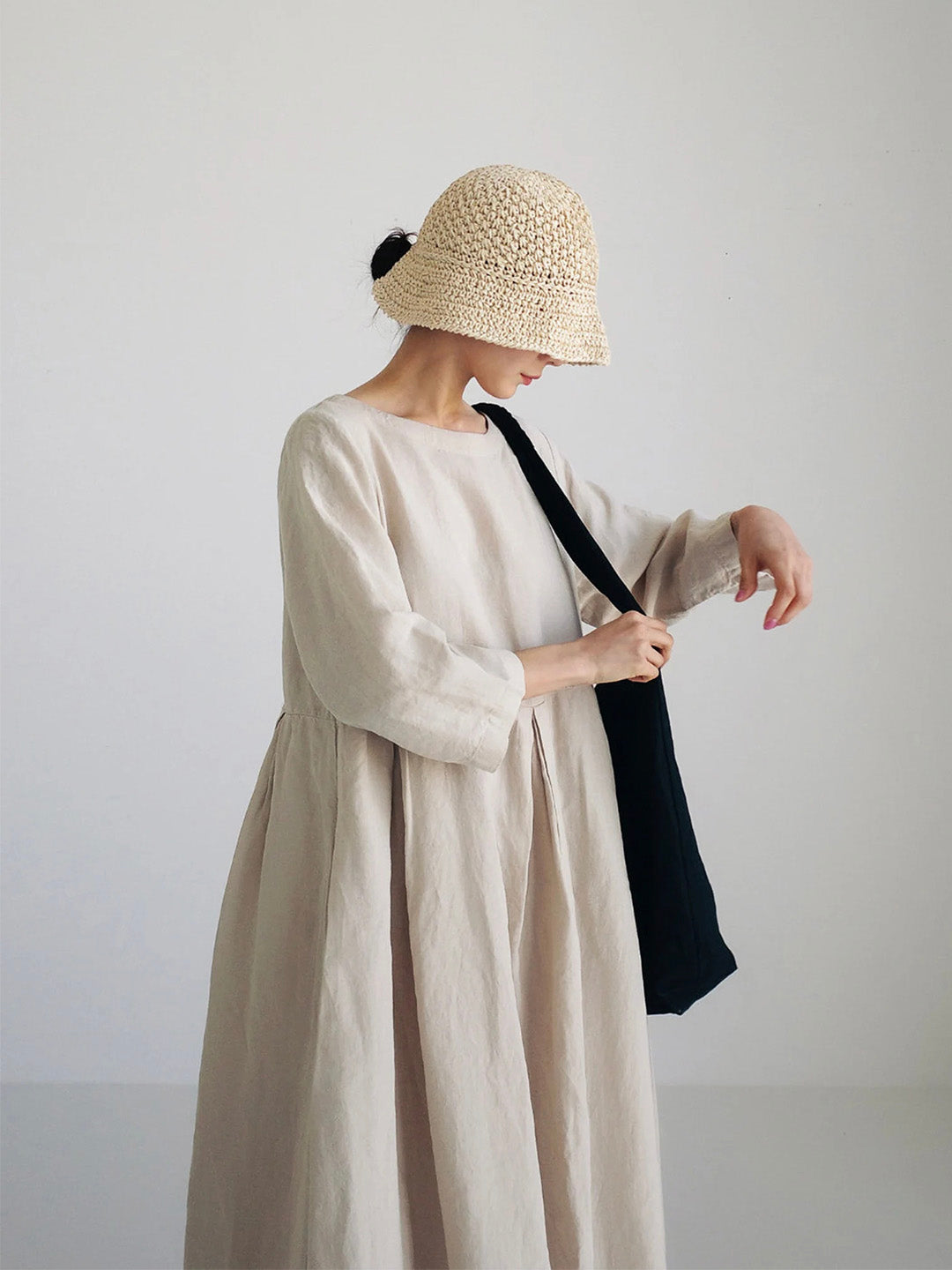 Salem | Women’s Casual Linen Maxi Dress