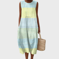 Beibhinn | Women's Sleeveless Relaxed Fit Midi Dress