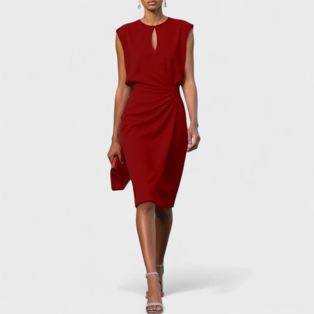 Livia | Women’s Keyhole Neck Formal Dress