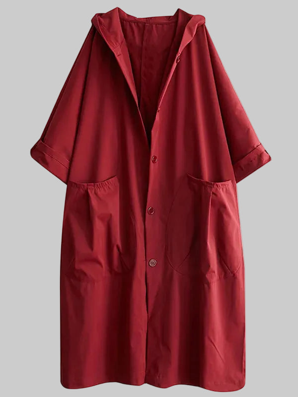Delphine | Women’s Classic Trenchcoat with Front Pockets