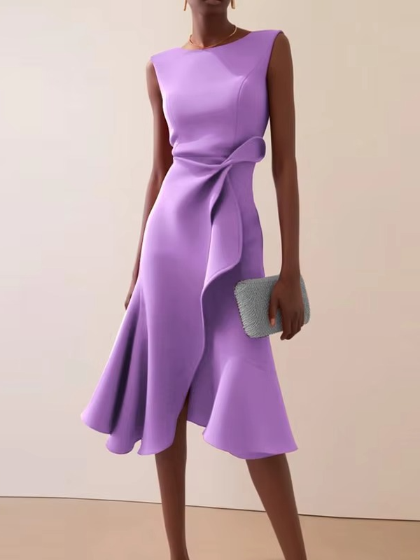 Winona | Women’s Sleeveless Midi Evening Dress