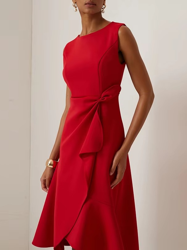 Winona | Women’s Sleeveless Midi Evening Dress