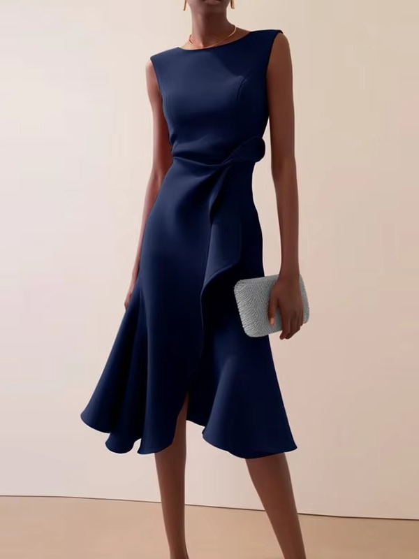 Winona | Women’s Sleeveless Midi Evening Dress