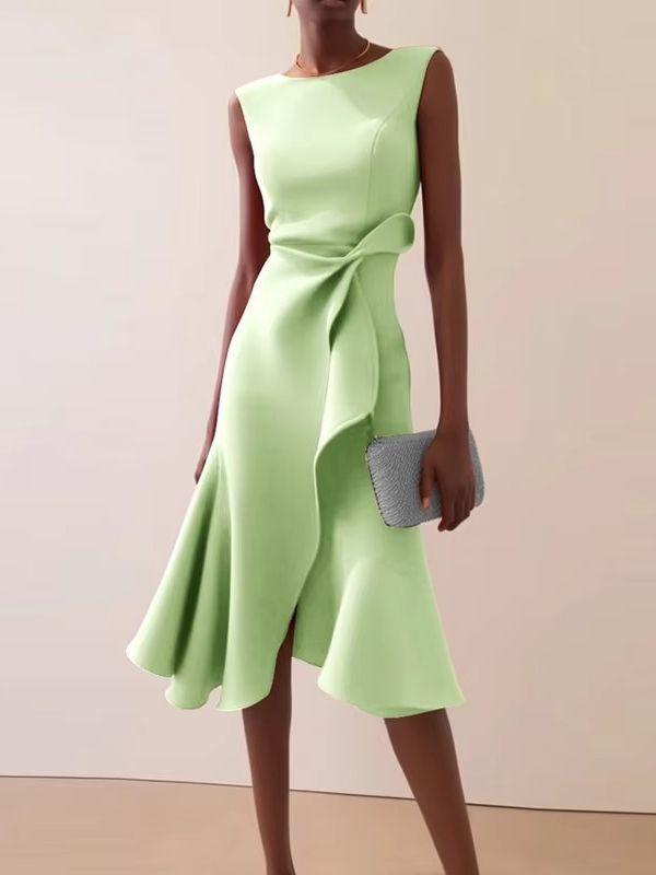 Winona | Women’s Sleeveless Midi Evening Dress