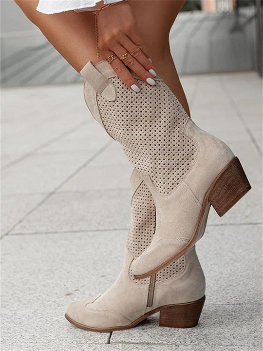 Mia | Women's Casual  Mid-Calf Cowboy Boots