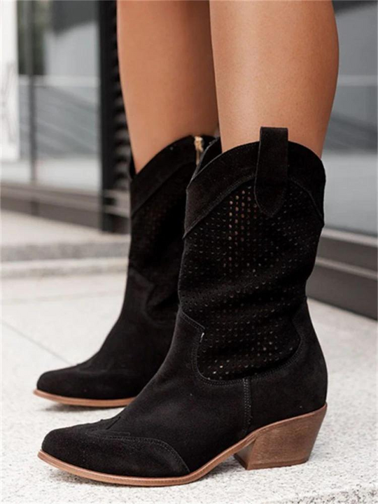Mia | Women's Casual  Mid-Calf Cowboy Boots
