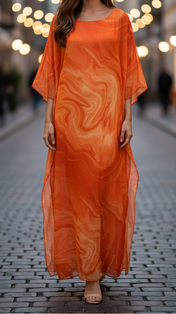 Maisie | Women’s Marble Print Wedding Guest Dress